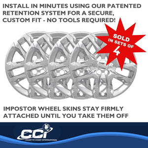 Product of Coast To Coast IWCIMP416XN Silver Set Of 4 