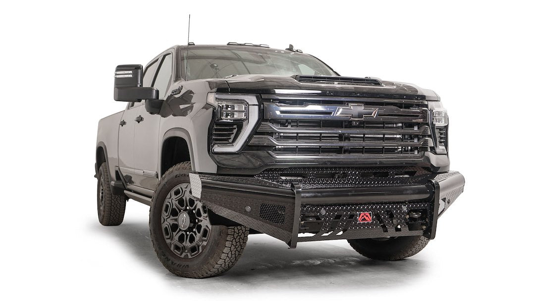 Product of Fab Fours CH24-S6161-1 Black Steel Steel Gloss Powder Coated Bumper 