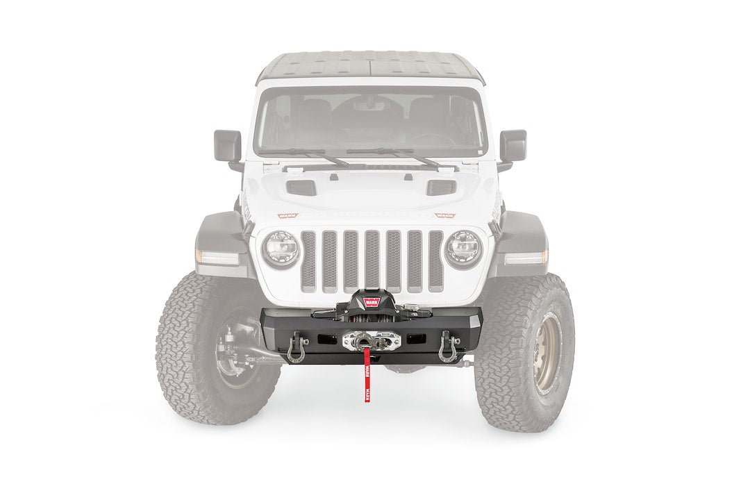 Product of Warn 101325 Elite Series Steel Powder Coated Bumper 