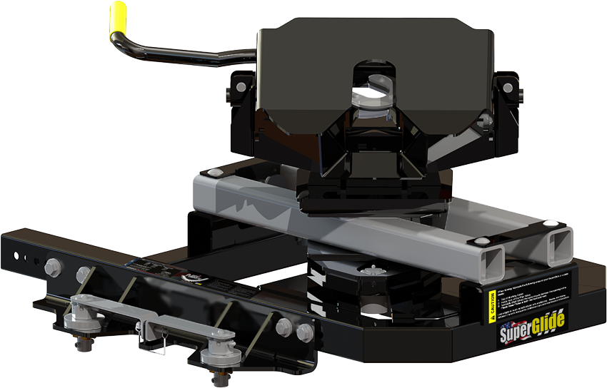 Product of PullRite 2914 Sliding 20000 Pound 4-Way Fifth Wheel Trailer Hitch 
