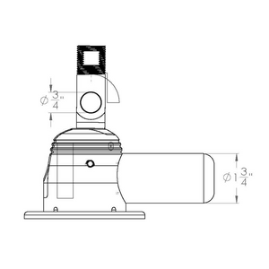 Product of Taco Gs-850 Boat Antenna Mount