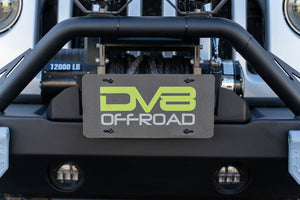 Dv8 Offroad Lpbm-02 License Plate Bracket||fairlead-Mounted-Flip-Up-License-Plate-Bracket_Installed-08.Jpg||95||dv8lpbm02||1628010