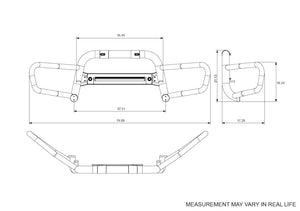 Black Horse Offroad Bfrn10 Bull Bar||bfrn10_4.Jpg||88||blkbfrn10||2238231