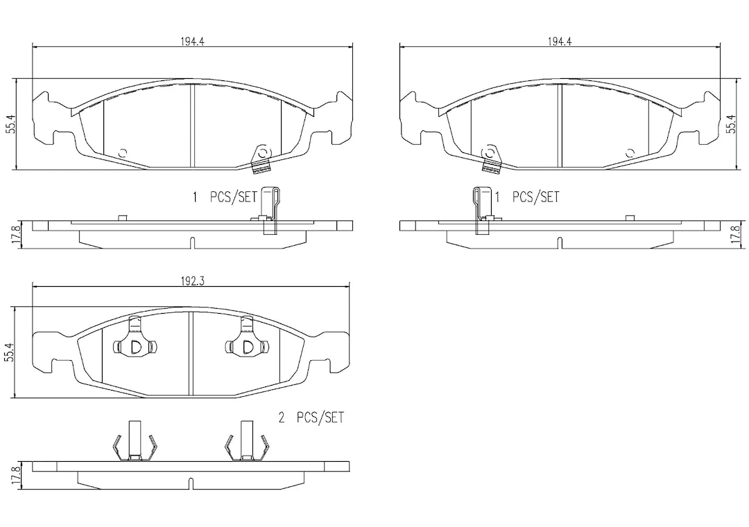 Brembo P37005n Brake Pad||p37005n_1.Png||86||brmp37005n||2104609