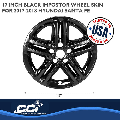 Product of Coast To Coast IMP460BLK Black Set Of 4 