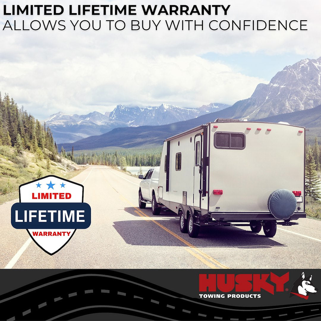 Product of Husky Towing 30849 12000 Pound Round Bar Weight Distribution Hitch 