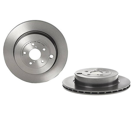 Product of Brembo 09A19821C02 Vented 1 Piece Brake Rotor 