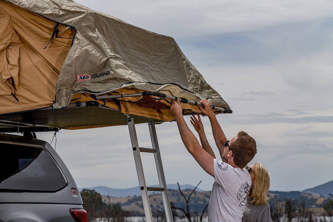 Product of ARB 803804 Vehicle Rooftop Poly/ Cotton Fabric Tent Sleeps 2 To 3 Adults 
