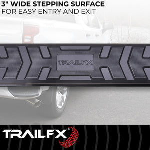 Product of TrailFX AL4016B TrailFX A4 Series Nerf Bar With Surface Steps 