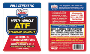 Product of Lucas Oil 10418 Auto Trans Fluid