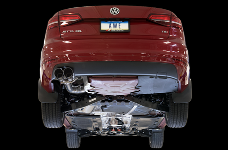 Product of AWE Tuning 3020-23028 Track Edition Cat-Back System Dual Exhaust System Kit 