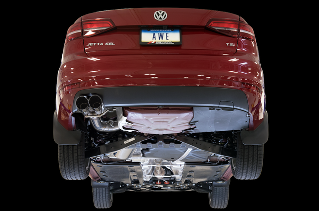 Product of AWE Tuning 3020-23028 Track Edition Cat-Back System Dual Exhaust System Kit 