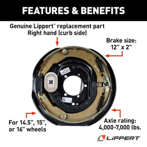 Lippert Components 298276 Trailer Brake Assembly||298276_2.Jpg||87||m6v298276||1080974