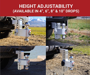 Product of Weigh Safe LTB8-2-KA 2 Inch Receiver Trailer Hitch Ball Mount 