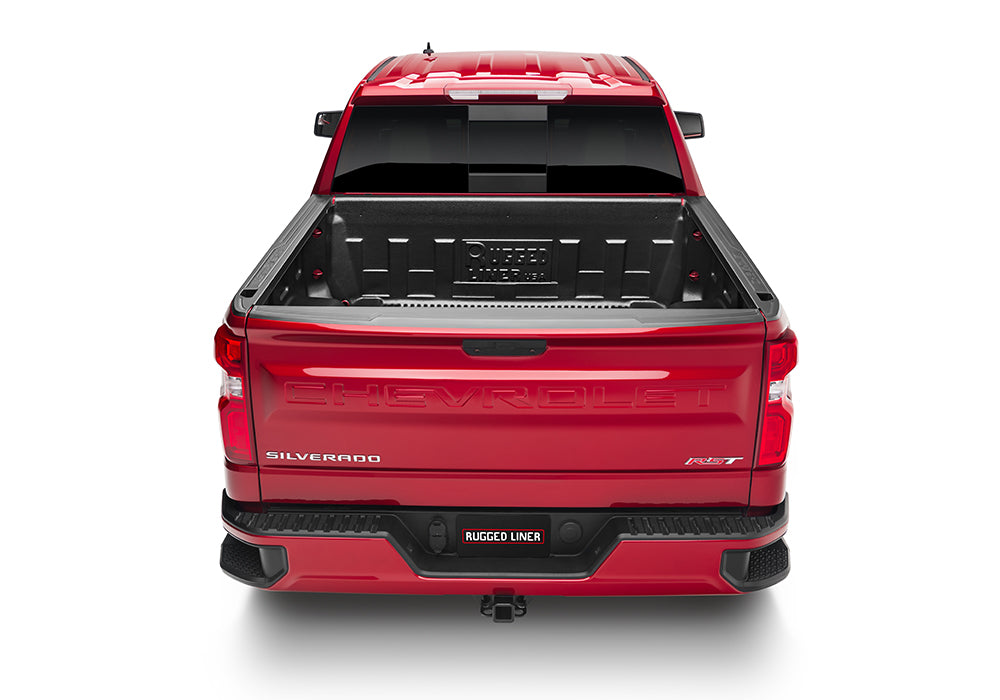Rugged Liner D64u19 Bed Liner Component||rl_Dropinliner_19silverado_Headonrearclosedtail.Jpg||90||rgld64u19||887841