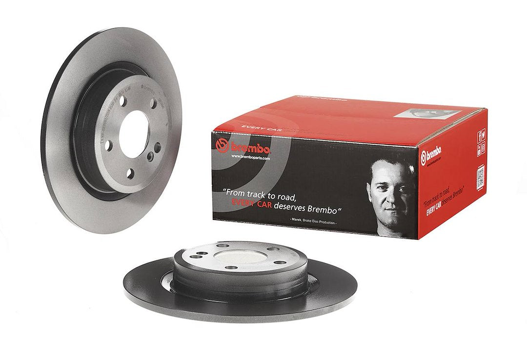 Product of Brembo 08B34841C02 Solid 1 Piece Brake Rotor 