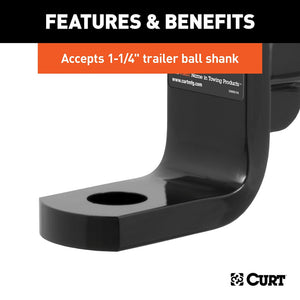 Curt 45310 Trailer Hitch Ball Mount||45310_3008x1990_Fc.Jpg||88||c9345310||1176512