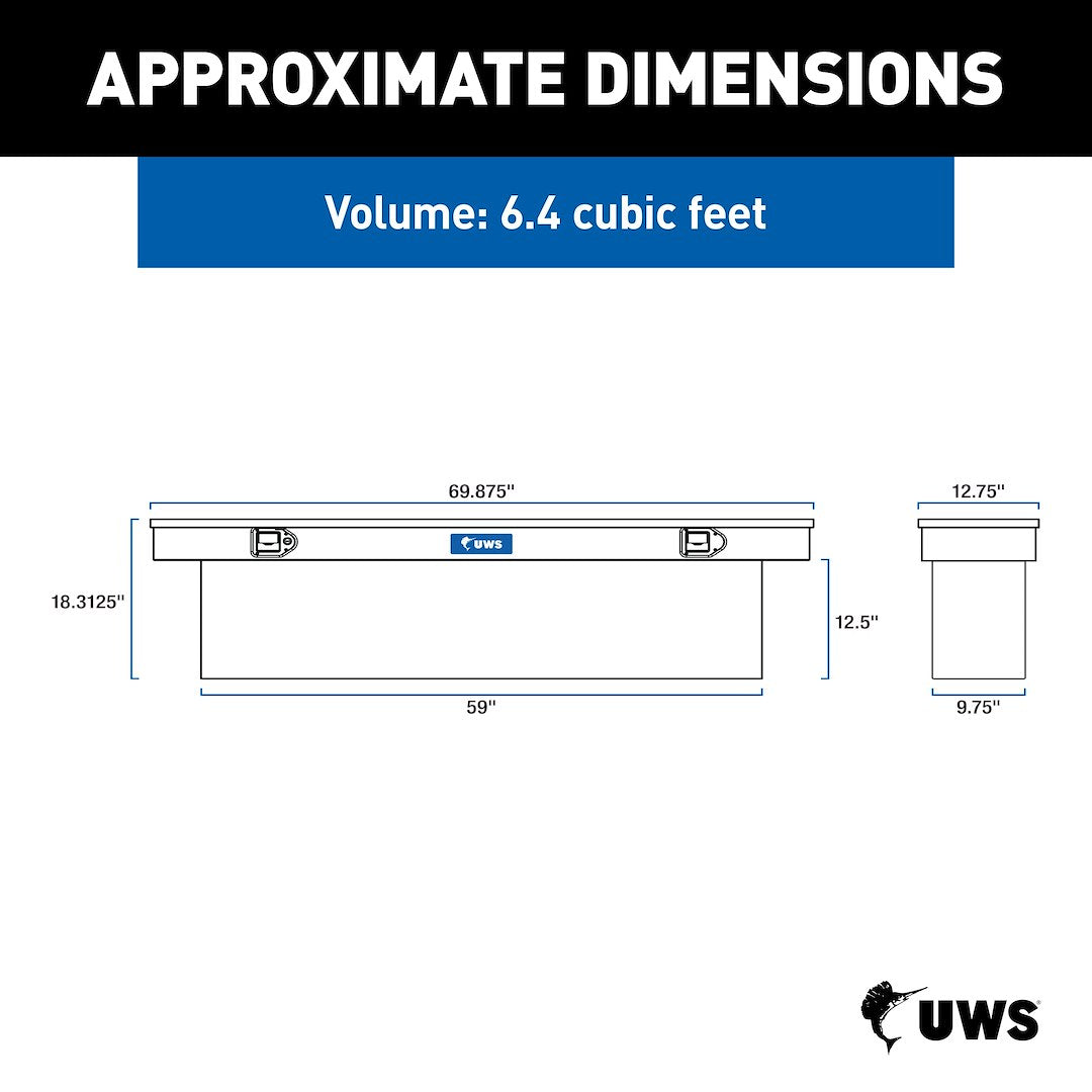 Uws Tbsd-69-Sl-Blk Tool Box||tbsd-69-Sl-Blk_3008x1990_Ca.Jpg||93||u22tbsd69slbl||1712902