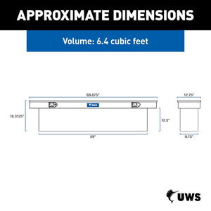 Uws Tbsd-69-Sl-Blk Tool Box||tbsd-69-Sl-Blk_3008x1990_Ca.Jpg||93||u22tbsd69slbl||1712902