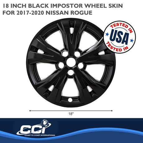 Product of Coast To Coast IWCIMP461BLK Black Set Of 4 