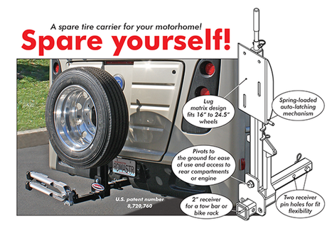 Product of Roadmaster Inc 195225-S Spare Tire Carrier