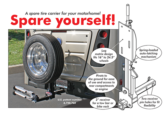 Product of Roadmaster Inc 195225-S Spare Tire Carrier