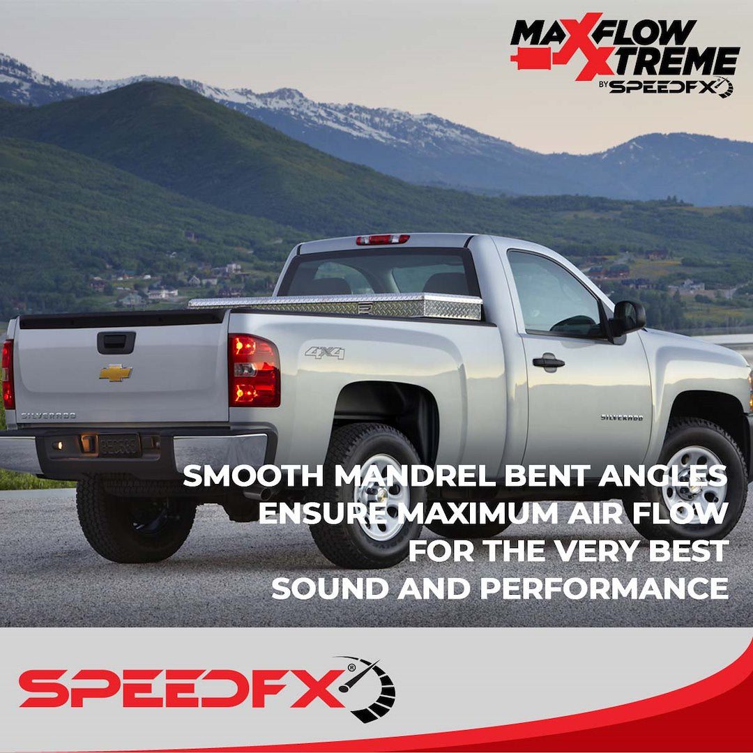 Product of SpeedFX 50100 MaxFlow Xtreme Cat Back System Single Exhaust System Kit 