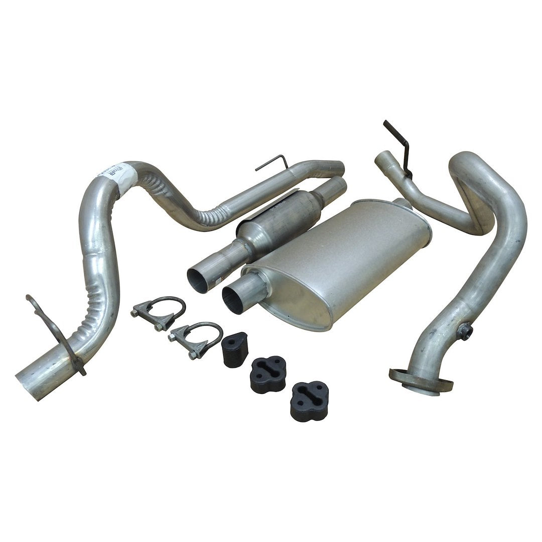 Product of Crown Automotive 52018177K Exhaust System Kit Cat Back System Single Exhaust System Kit 