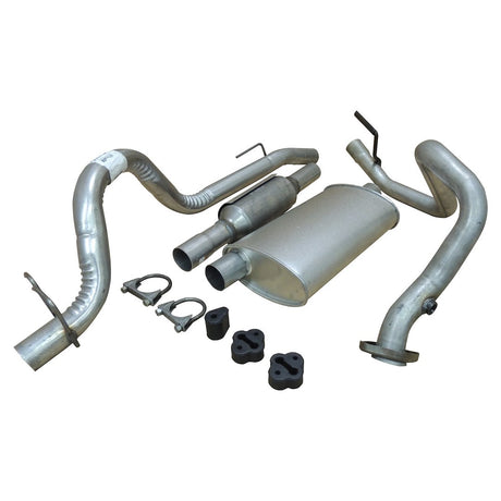 Product of Crown Automotive 52018177K Exhaust System Kit Cat Back System Single Exhaust System Kit 