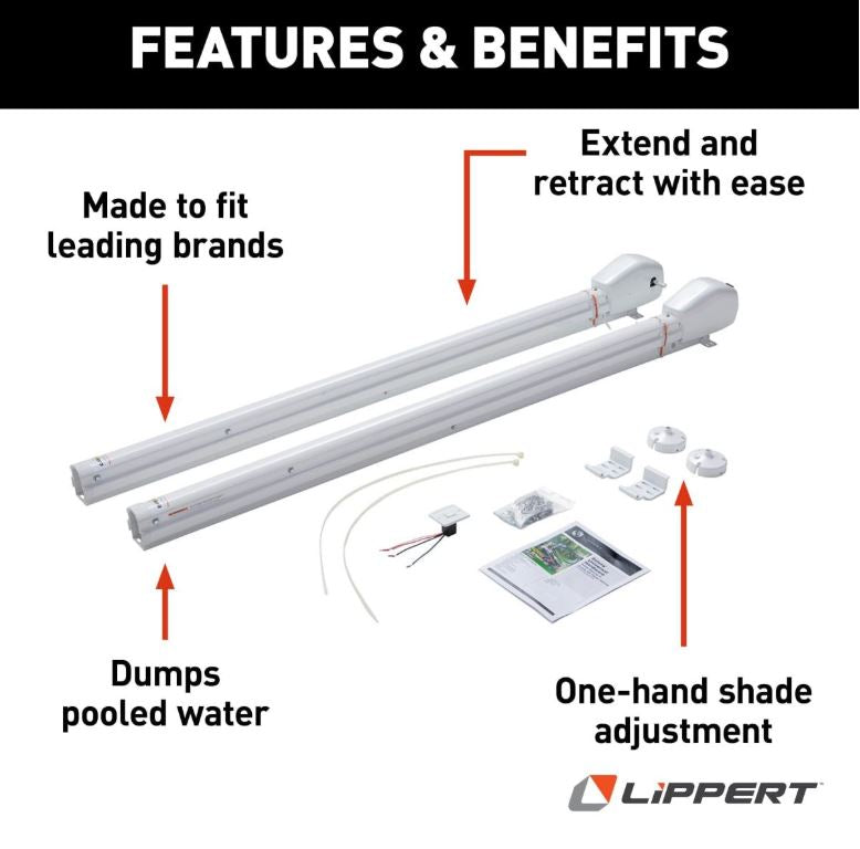 Product of Lippert Components 2023052357 Awning Arm 