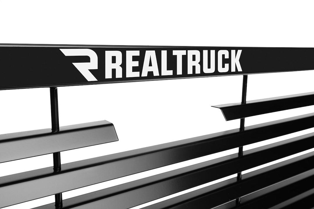 Product of BackRack 12700 Black Powder Coated Louvered Headache Rack 