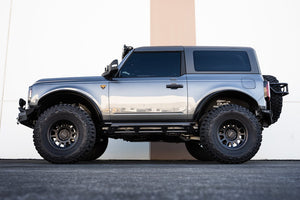 Product of DV8 Offroad SRBR-04 Rock Sliders Nerf Bar With Surface Steps 