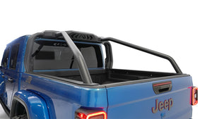Product of Fab Fours JTSR20-1 Black Powder Coated Bar Style Headache Rack 
