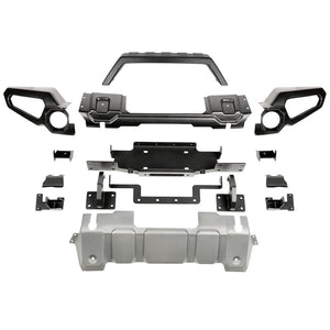 Product of Rugged Ridge 11549.41 Venator Steel Matte Powder Coated Bumper 