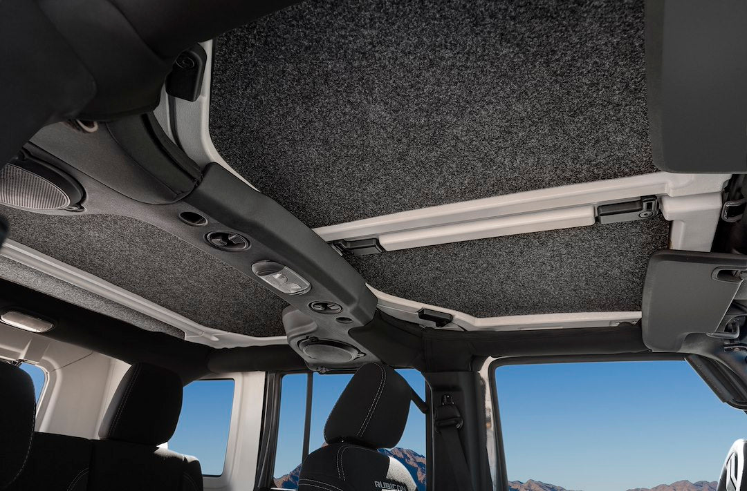 Product of BedRug HLJK114DRK Dark Gray Carpet-Like Polypropylene Headliner 