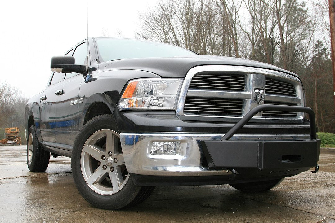 Product of Fab Fours DR10-N2450-1 Fixed Front Bumper Mount Winch Mount for Up To 12000 Pound Small Frame Winch 
