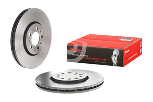 Product of Brembo 09701021C02 Vented 1 Piece Brake Rotor 
