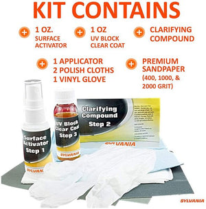 Product of Sylvania Silverstar Hrk.Bx Headlight Restoration Kit