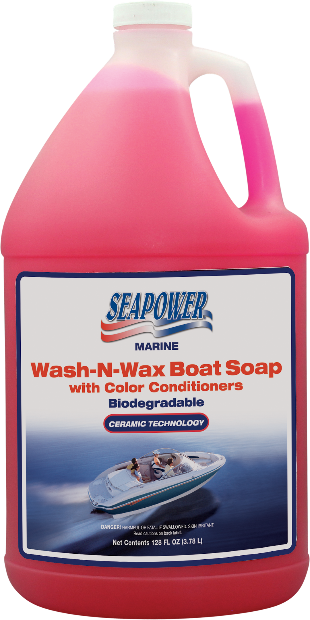 Seapower Sws-128 Boat Wash||sws-128 Wash-N-Wax Boat Soap.Png||85||t6asws128||1722211