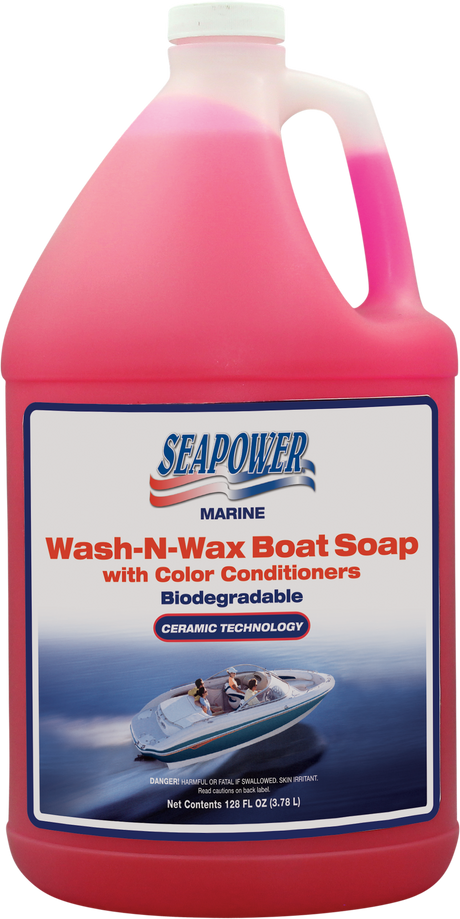Seapower Sws-128 Boat Wash||sws-128 Wash-N-Wax Boat Soap.Png||85||t6asws128||1722211