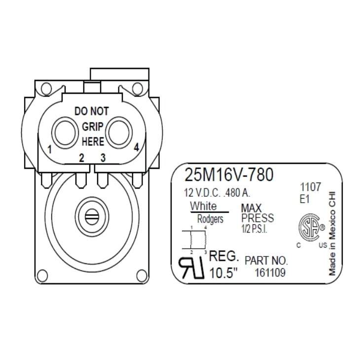 Suburban Mfg 521072 Gas Valve Solenoid||521072.Jpg||85||s6u521072||1010567