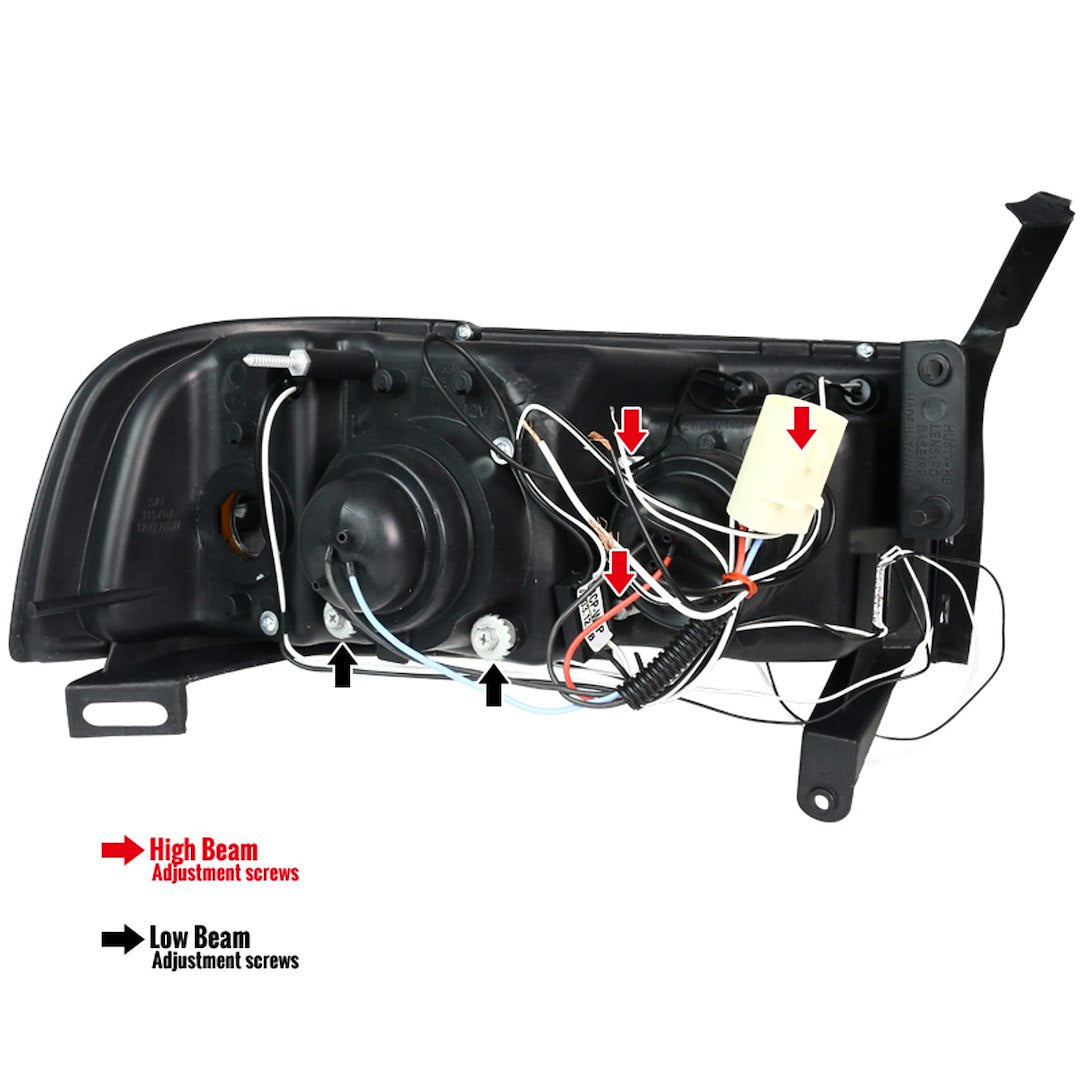 Spec-D Tuning 2lhp-Ram94jm-Tm Headlight Assembly||2lhp-Ram94jm-Tm_9.Jpg||94||sdtpram94jmtm||854795