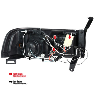 Spec-D Tuning 2lhp-Ram94jm-Tm Headlight Assembly||2lhp-Ram94jm-Tm_9.Jpg||94||sdtpram94jmtm||854795