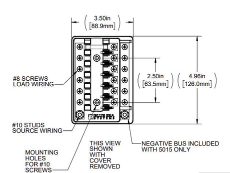 Blue Sea 5018-Bss Fuse Block||5018-Bss_1.Jpg||86||b6z5018bss||1639543