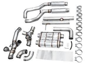 Product of AWE Tuning 3025-41392 SwitchPath ™ Cat-Back System Dual Exhaust System Kit 