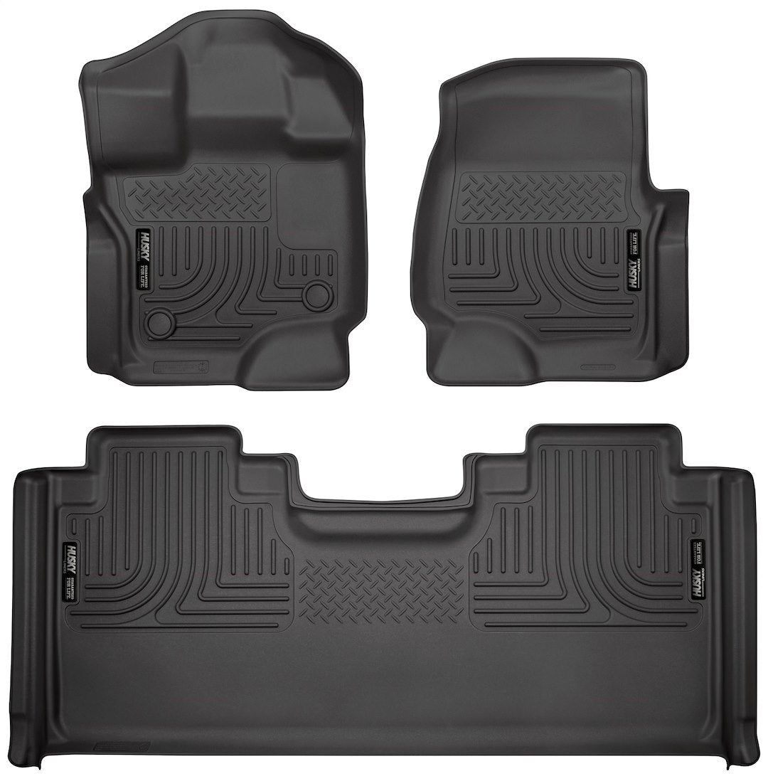 Product of Husky Liner WeatherBeater™ 94051 Black Thermoplastic Polyolefin (TPO) Floor Liner 