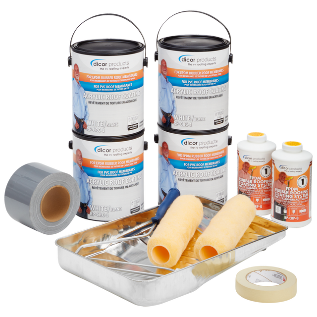 Product of Dicor Corp. Rp-Rrk-30 Rubber Roof Care Kit