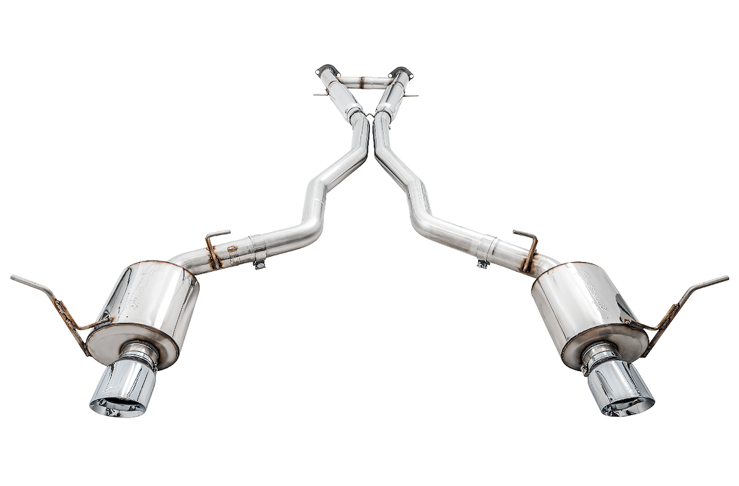 Product of AWE Tuning 3015-32123 Touring Edition Cat-Back System Dual Exhaust System Kit 
