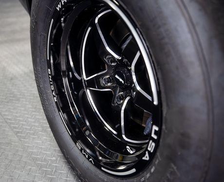 Product of VMS Racing Wheels 15x10 Black Natural Wheel - 5x4.50 Bolt Pattern 