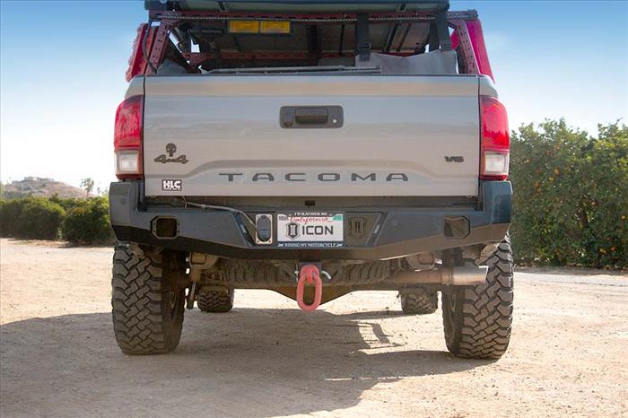 Product of Icon Vehicle Dynamics 56221 Impact Steel Powder Coated Bumper 